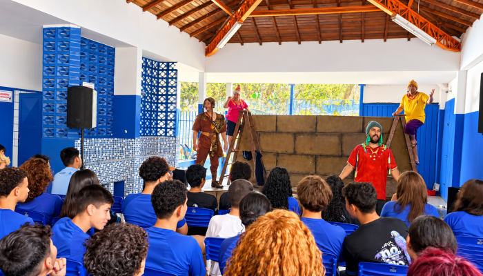 Ação leva saúde mental e valorização da vida para dentro da escola